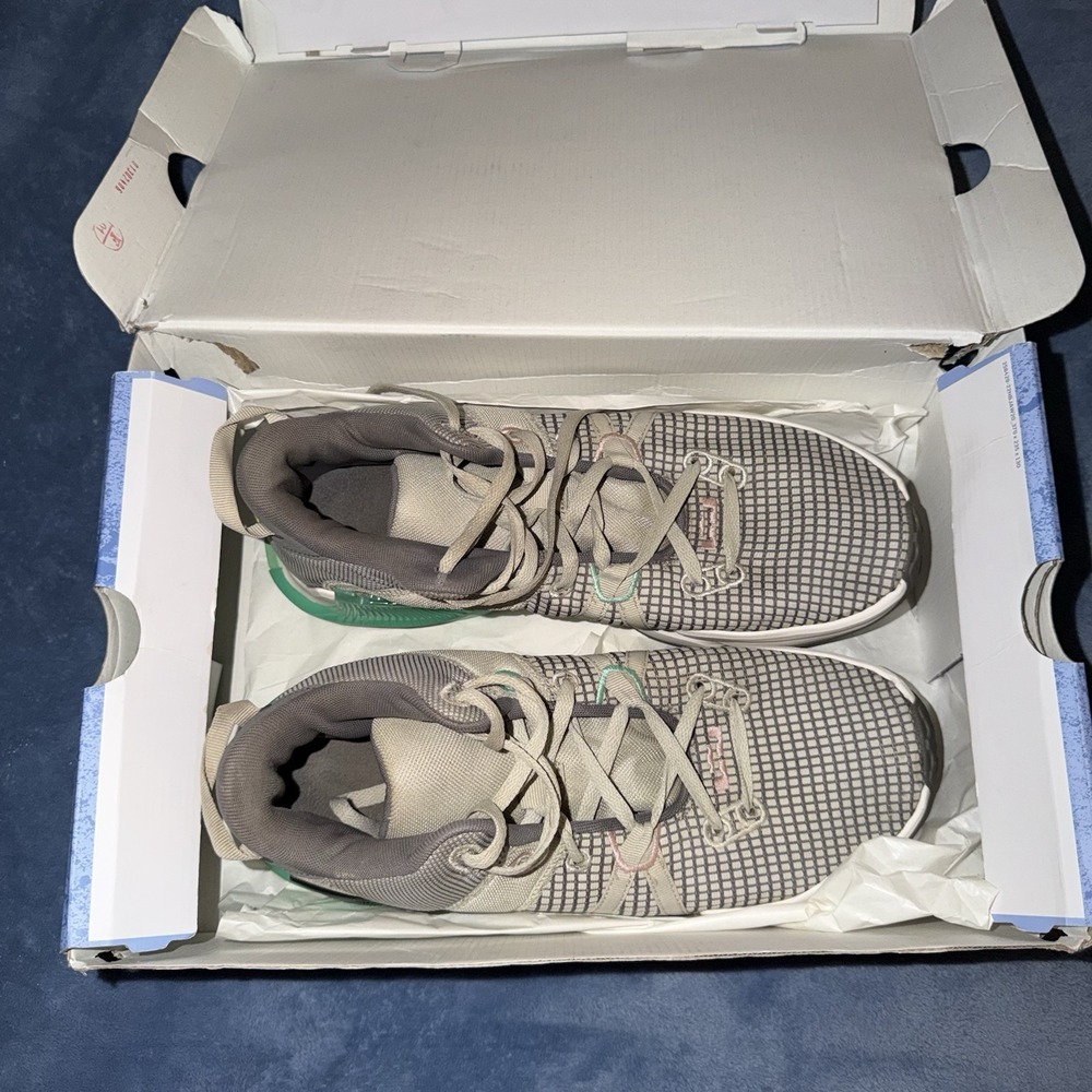 Size 12 - Nike LeBron Witness‎ 7 Flat Pewter Mint